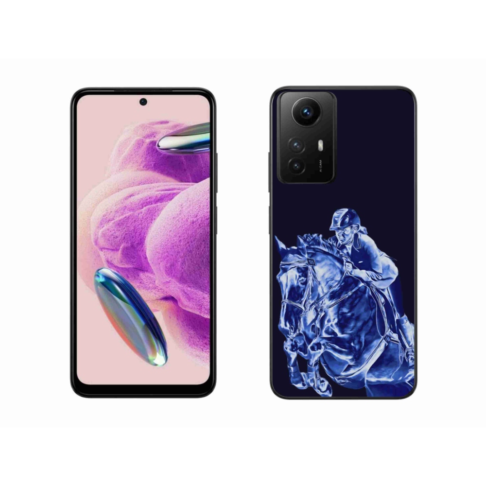 Gelový kryt mmCase na Xiaomi Redmi Note 12S - dostihový kůň