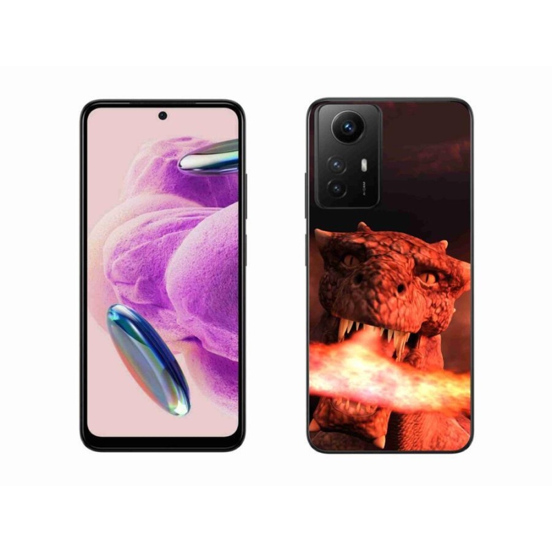 Gelový kryt mmCase na Xiaomi Redmi Note 12S - drak