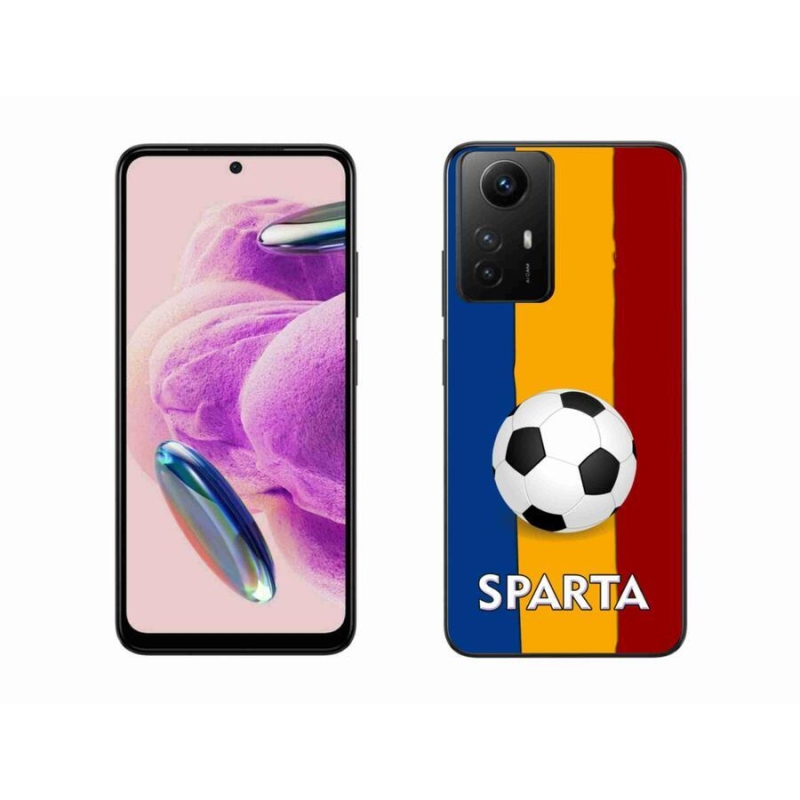 Gelový kryt mmCase na Xiaomi Redmi Note 12S - fotbal 1