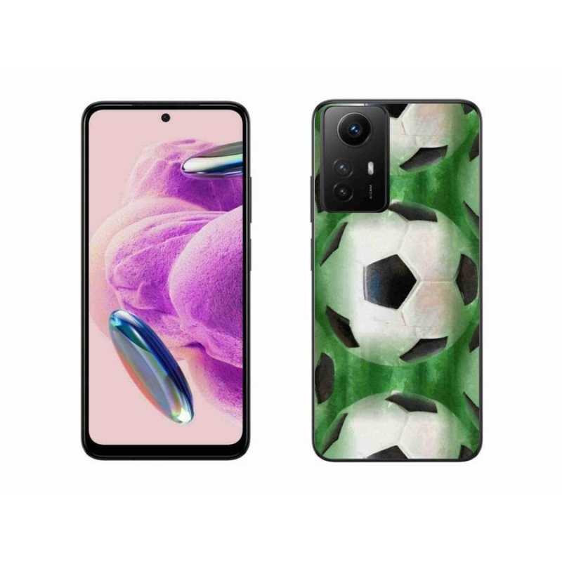Gelový kryt mmCase na Xiaomi Redmi Note 12S - fotbalový míč