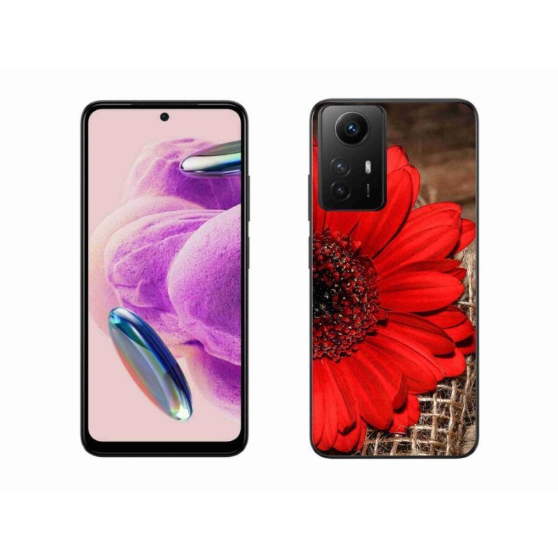 Gelový kryt mmCase na Xiaomi Redmi Note 12S - gerbera