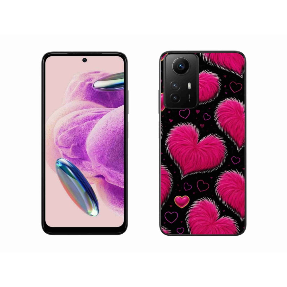 Gelový kryt mmCase na Xiaomi Redmi Note 12S - hebká srdce