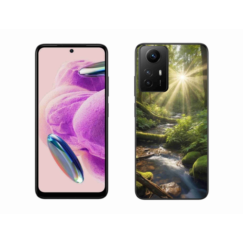 Gelový kryt mmCase na Xiaomi Redmi Note 12S - hlubina lesa