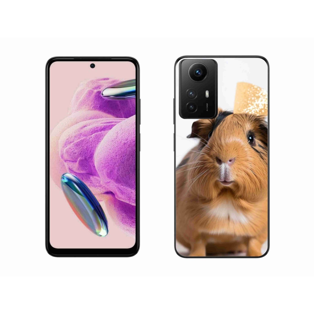 Gelový kryt mmCase na Xiaomi Redmi Note 12S - hnědé morče