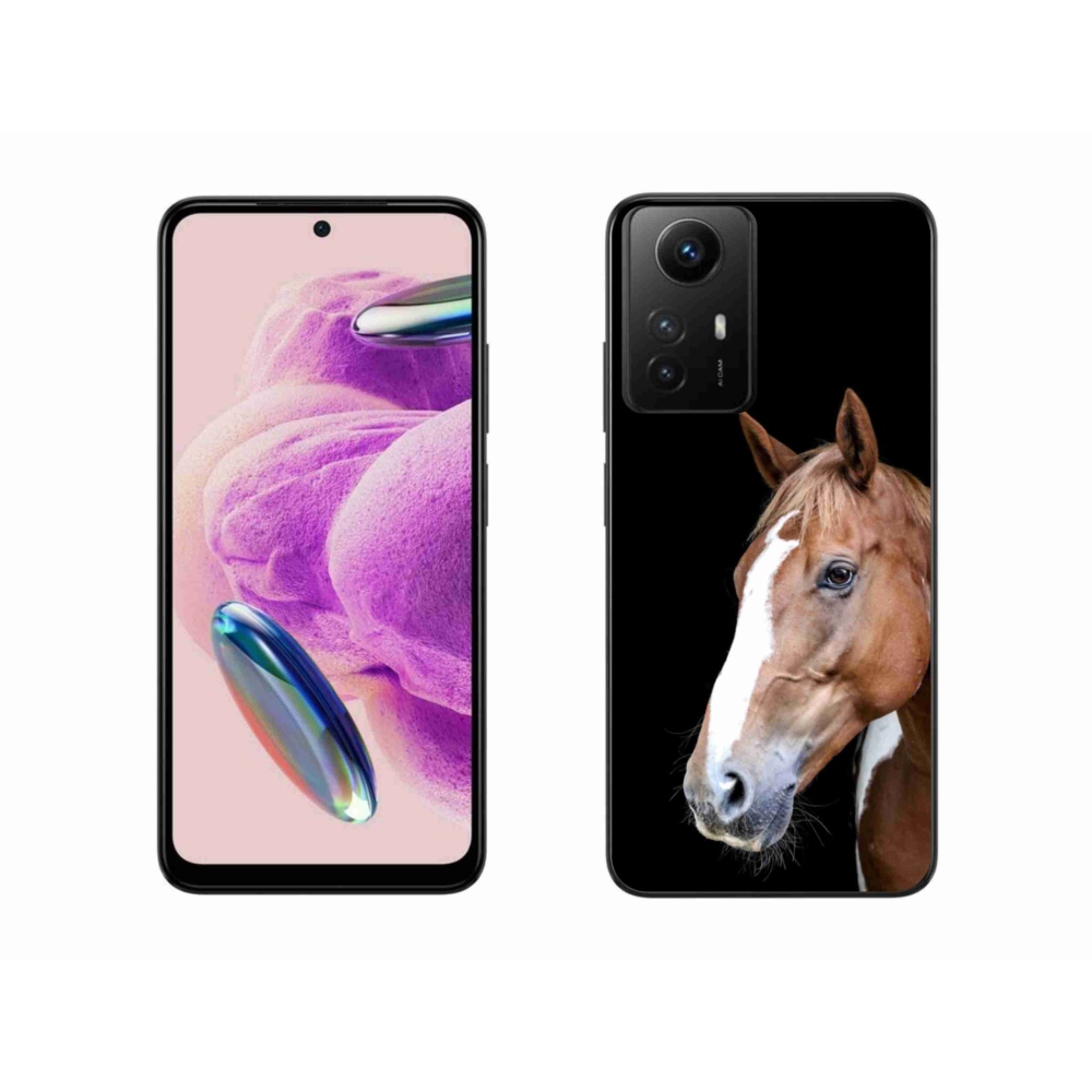 Gelový kryt mmCase na Xiaomi Redmi Note 12S - hnědý kůň 3