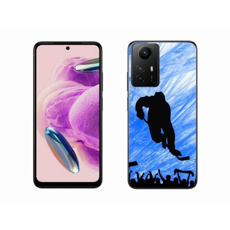 Gelový kryt mmCase na Xiaomi Redmi Note 12S - hokejový hráč