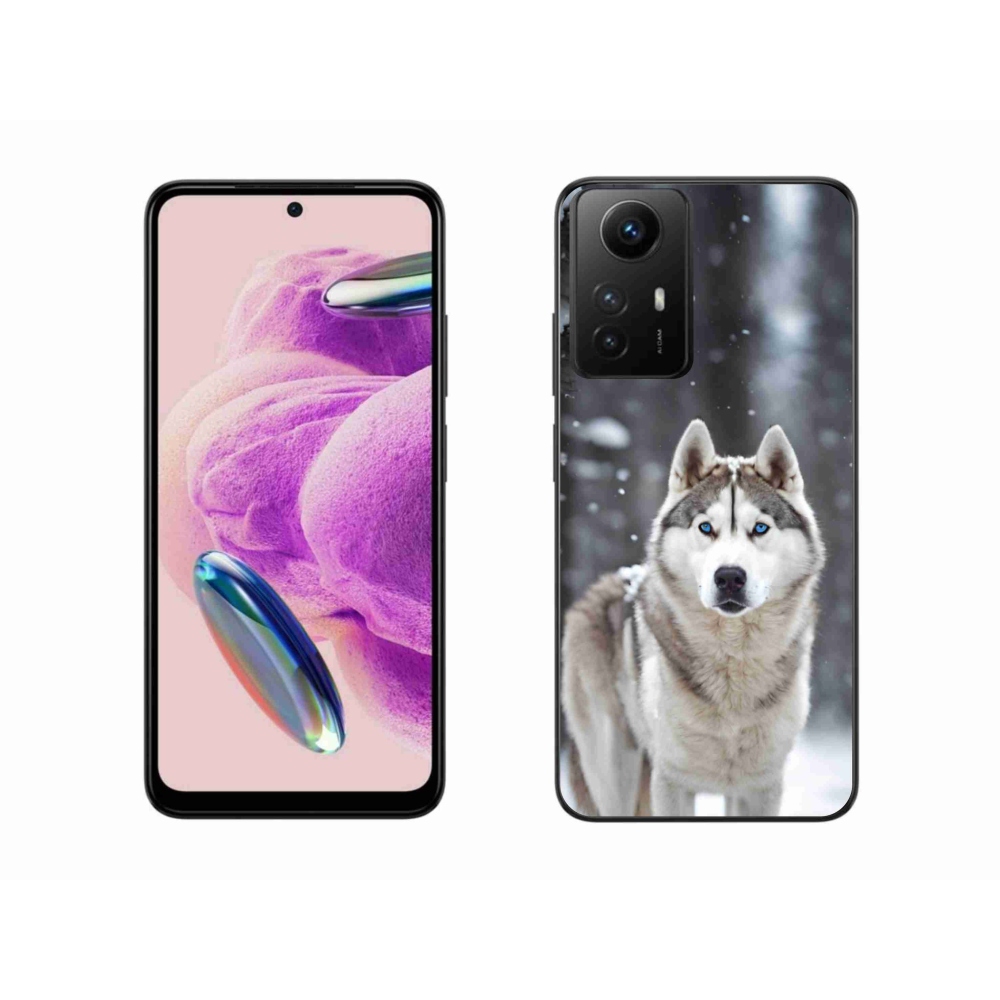 Gelový kryt mmCase na Xiaomi Redmi Note 12S - husky 2