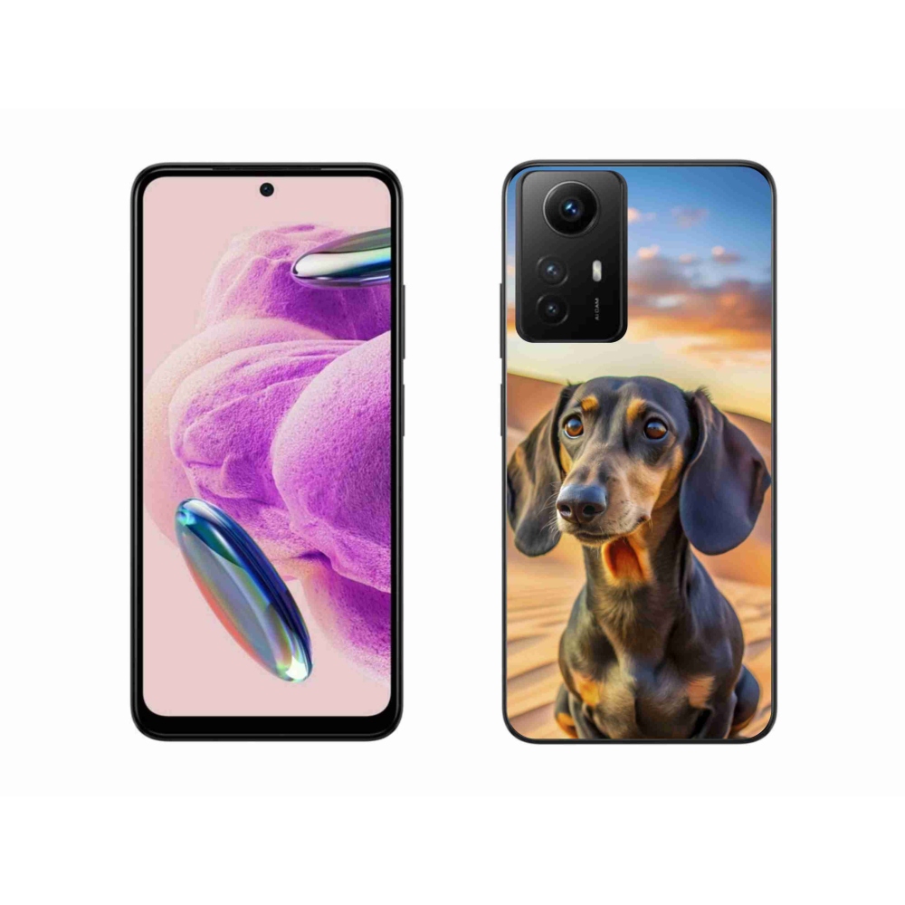 Gelový kryt mmCase na Xiaomi Redmi Note 12S - jezevčík 3 