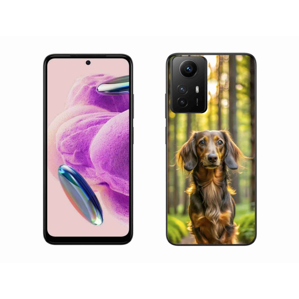 Gelový kryt mmCase na Xiaomi Redmi Note 12S - jezevčík 4