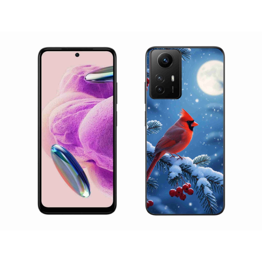 Gelový kryt mmCase na Xiaomi Redmi Note 12S - kardinál červený