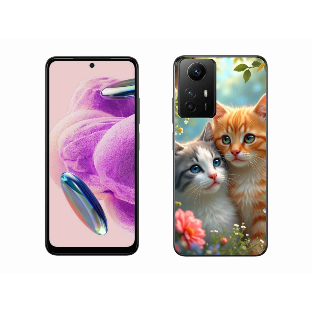 Gelový kryt mmCase na Xiaomi Redmi Note 12S - kočičí láska 2