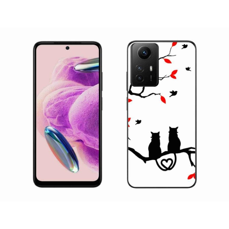 Gelový kryt mmCase na Xiaomi Redmi Note 12S - kočičí láska