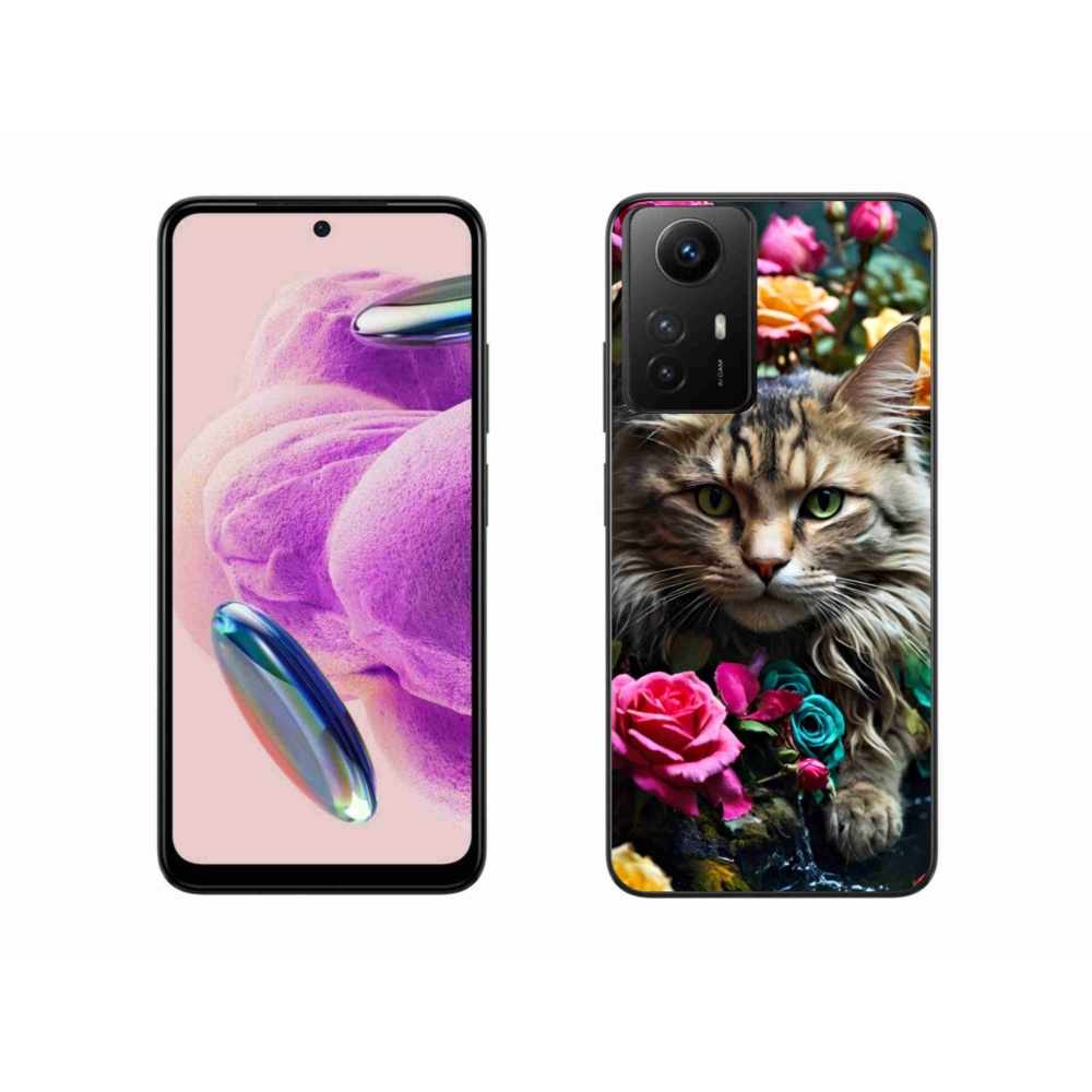 Gelový kryt mmCase na Xiaomi Redmi Note 12S - kočíčí pohled 2