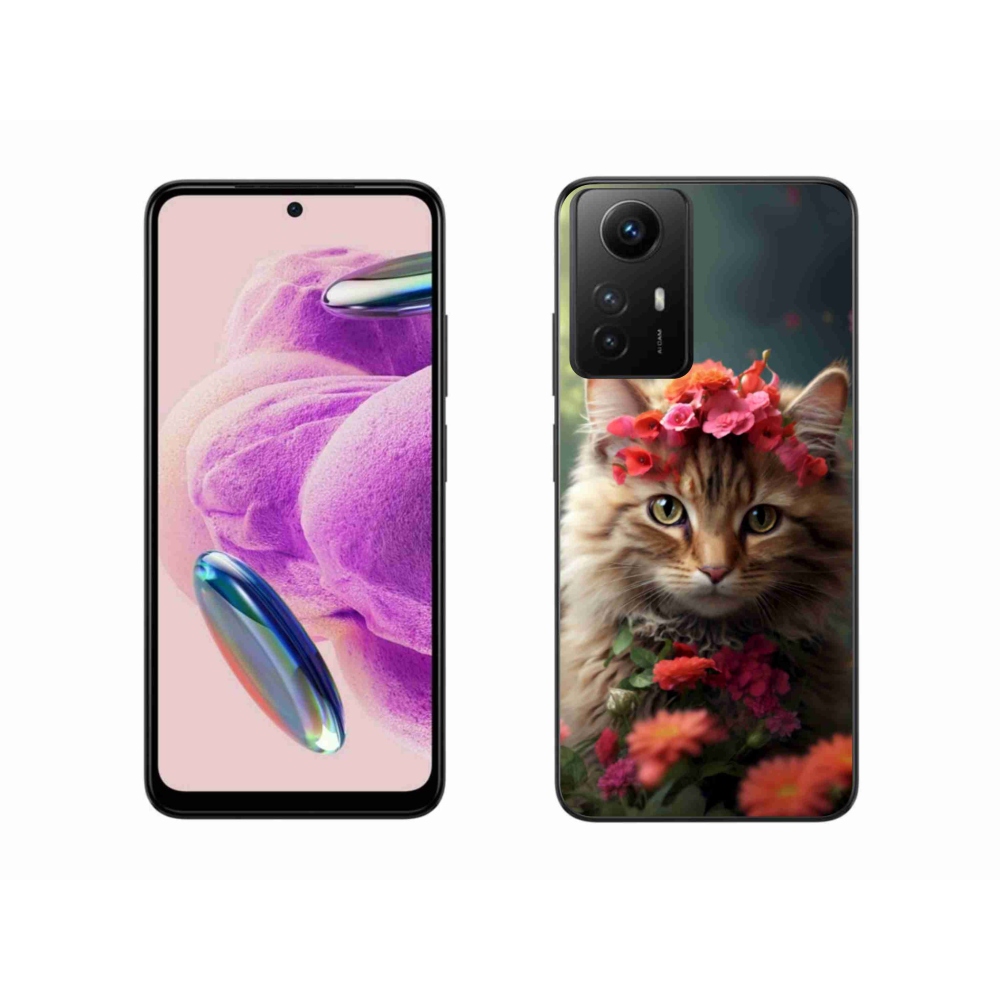 Gelový kryt mmCase na Xiaomi Redmi Note 12S - kočíčí princezna