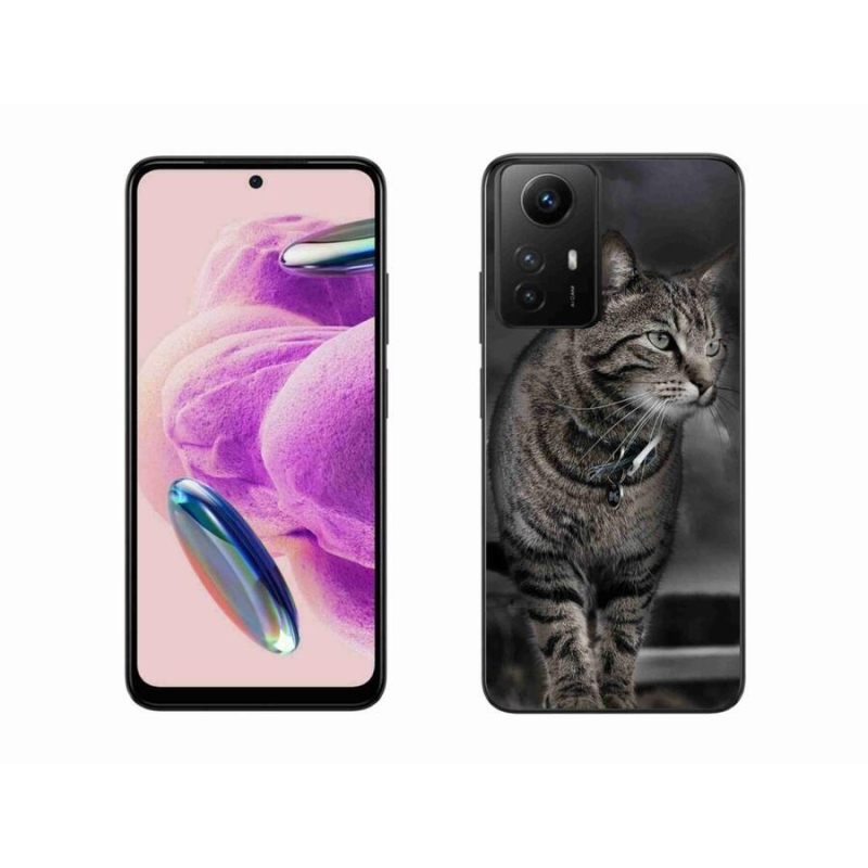 Gelový kryt mmCase na Xiaomi Redmi Note 12S - kočka