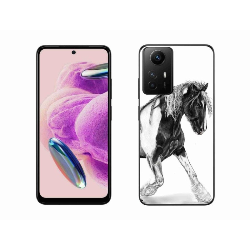 Gelový kryt mmCase na Xiaomi Redmi Note 12S - kůň