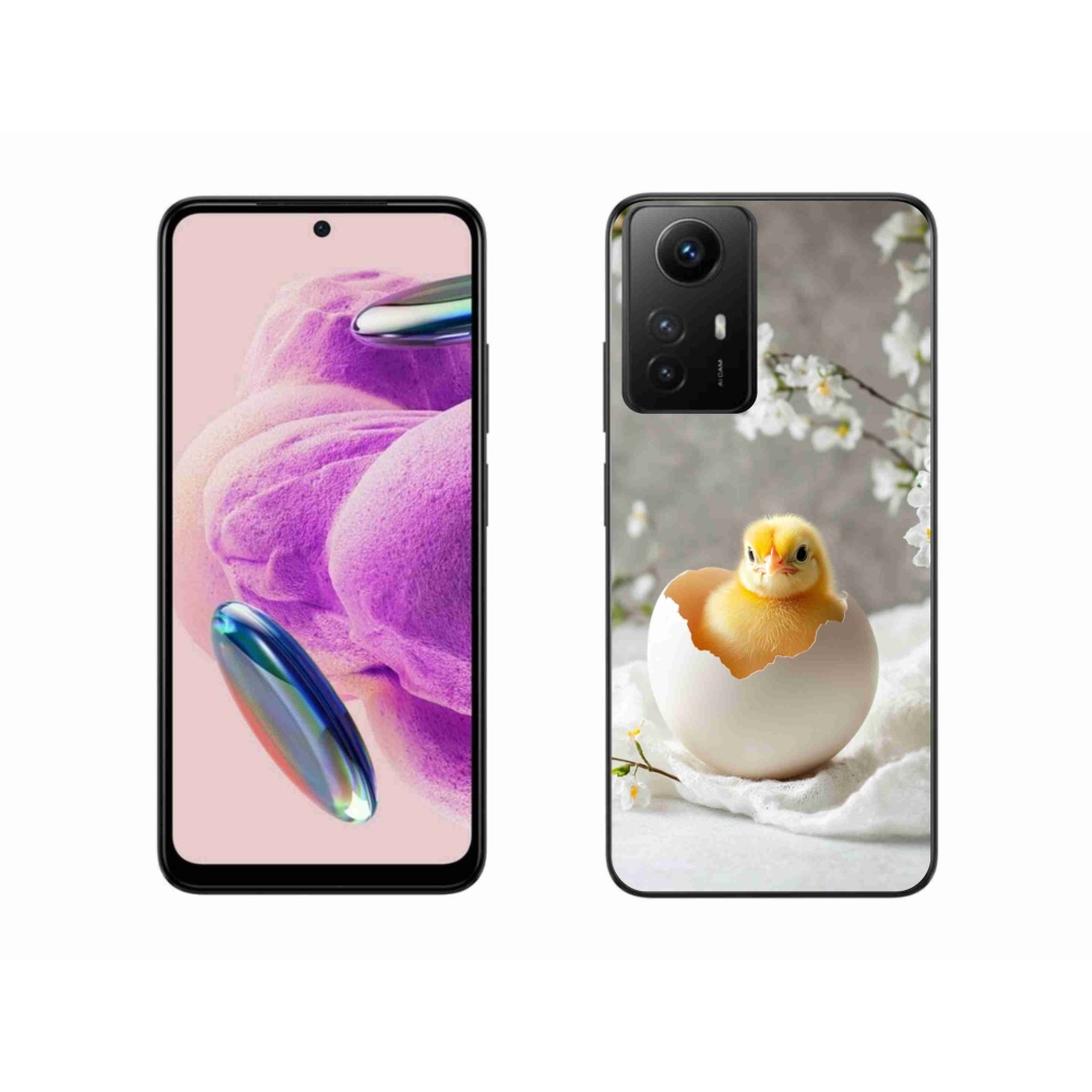 Gelový kryt mmCase na Xiaomi Redmi Note 12S - kuřátko