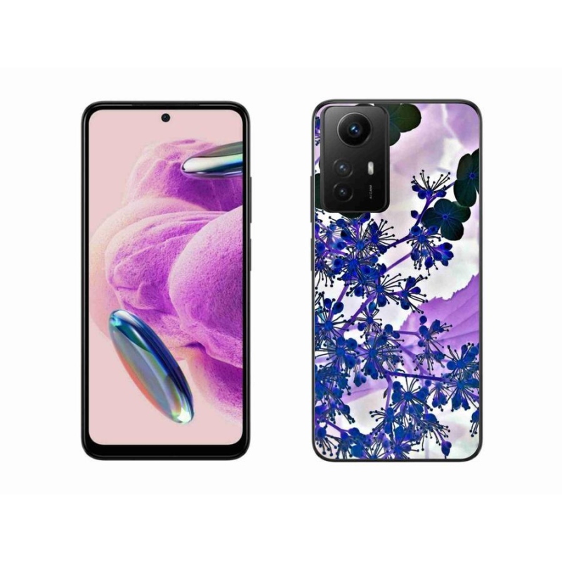 Gelový kryt mmCase na Xiaomi Redmi Note 12S - květ hortenzie