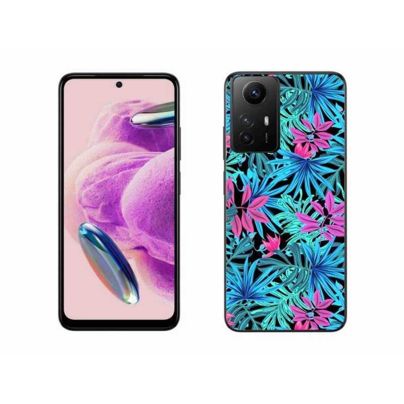Gelový kryt mmCase na Xiaomi Redmi Note 12S - květiny 3