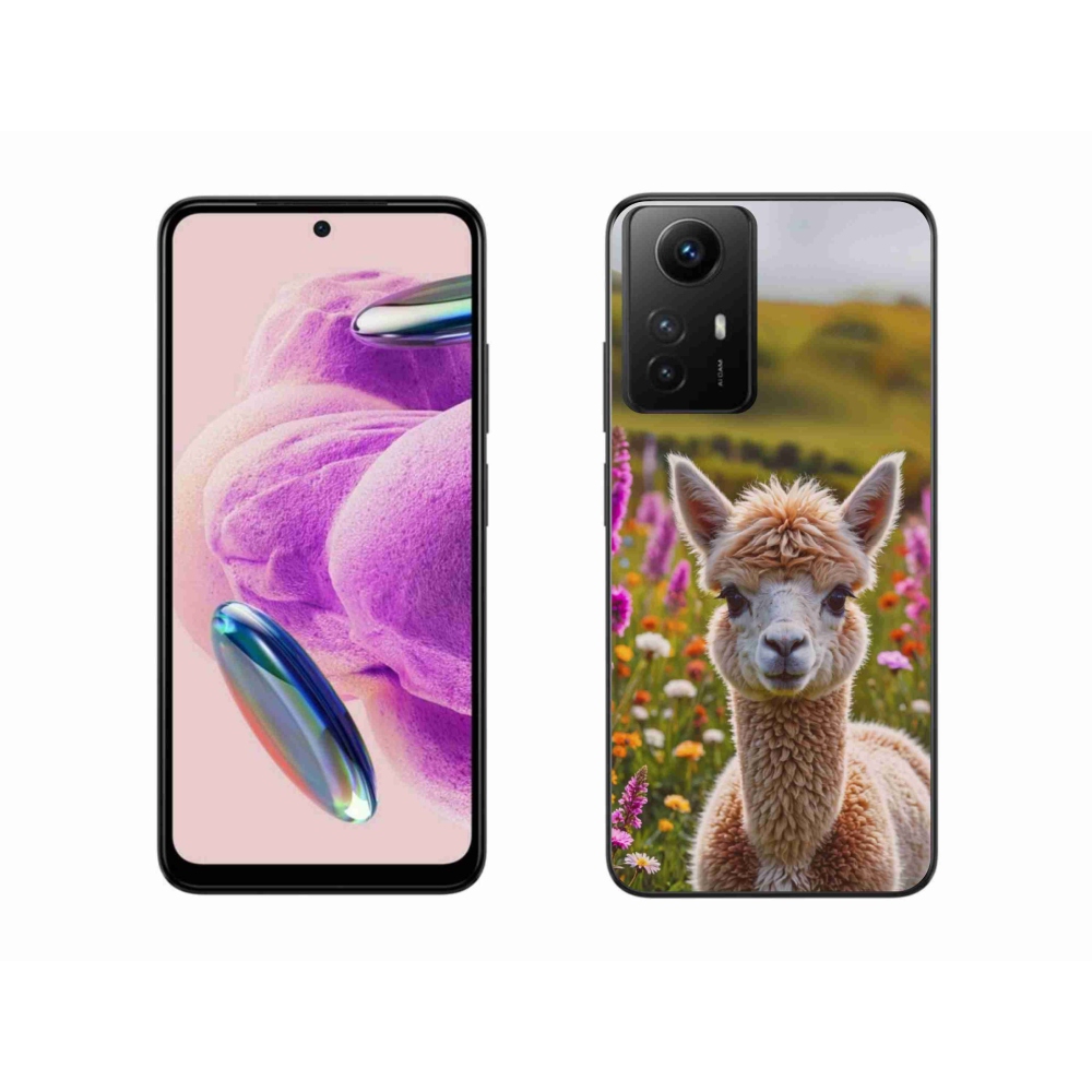 Gelový kryt mmCase na Xiaomi Redmi Note 12S - lama na louce