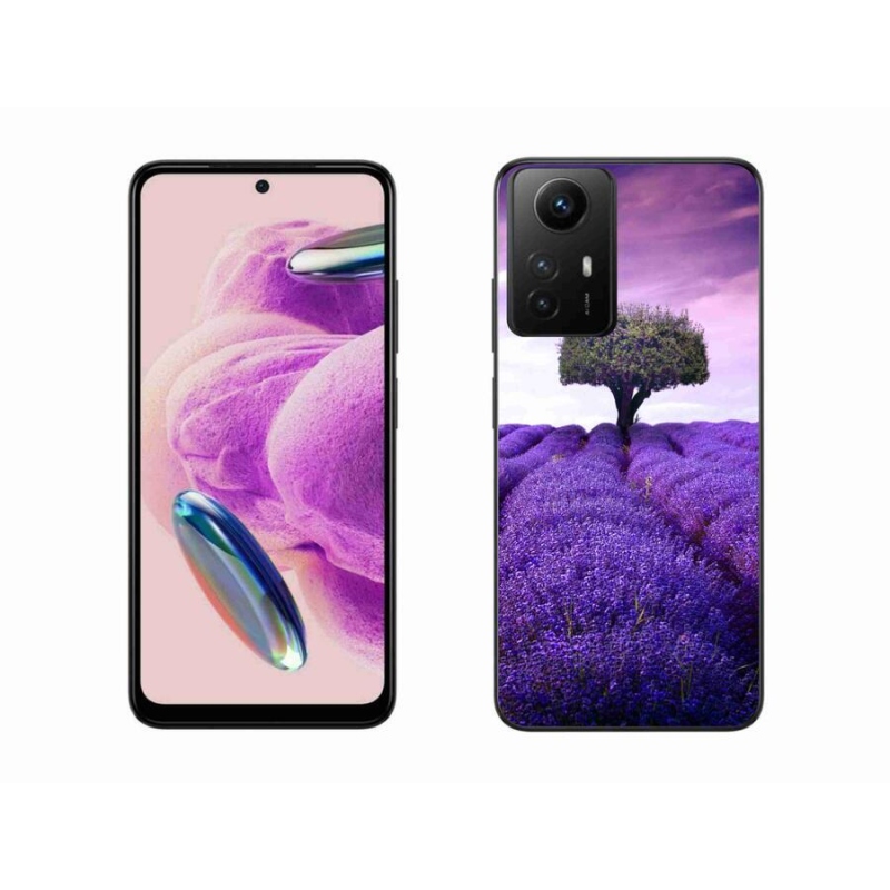 Gelový kryt mmCase na Xiaomi Redmi Note 12S - levandulová louka