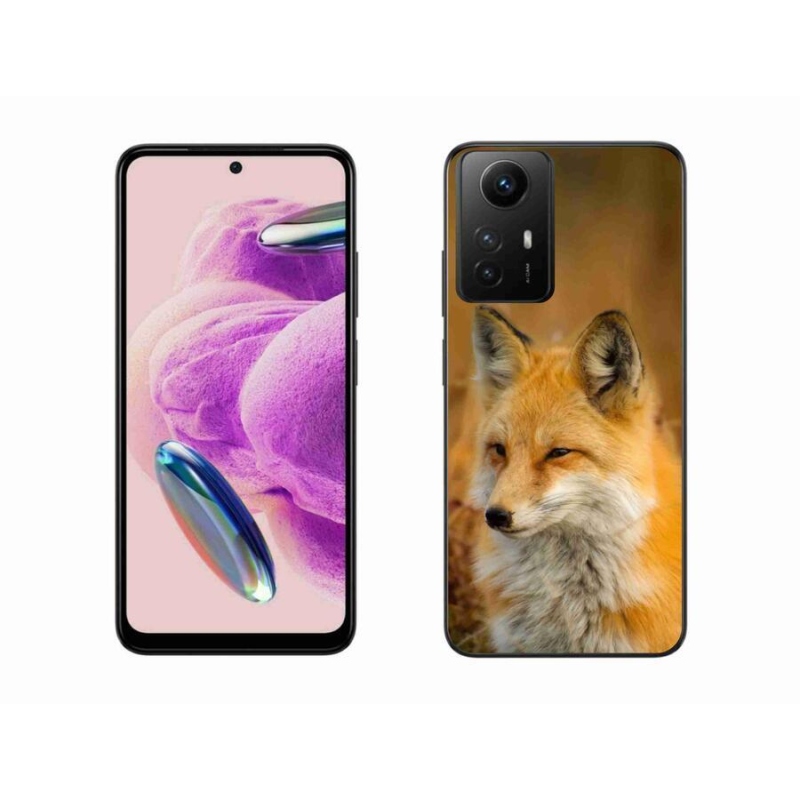 Gelový kryt mmCase na Xiaomi Redmi Note 12S - liška