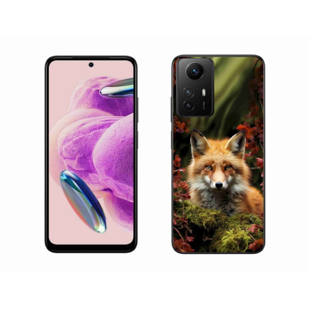 Gelový kryt mmCase na Xiaomi Redmi Note 12S - liška v lese