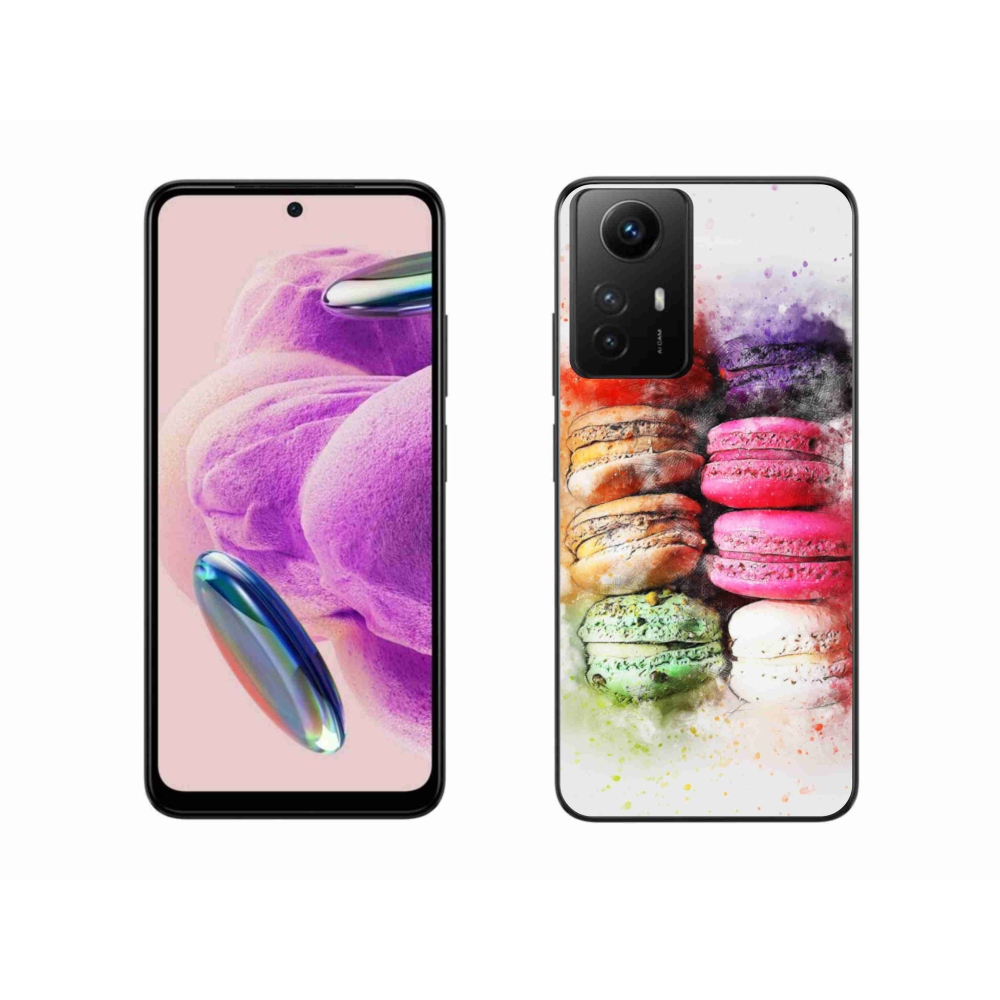 Gelový kryt mmCase na Xiaomi Redmi Note 12S - makrónky