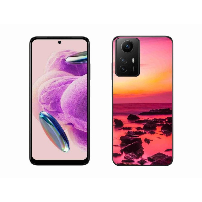 Gelový kryt mmCase na Xiaomi Redmi Note 12S - moře a záře