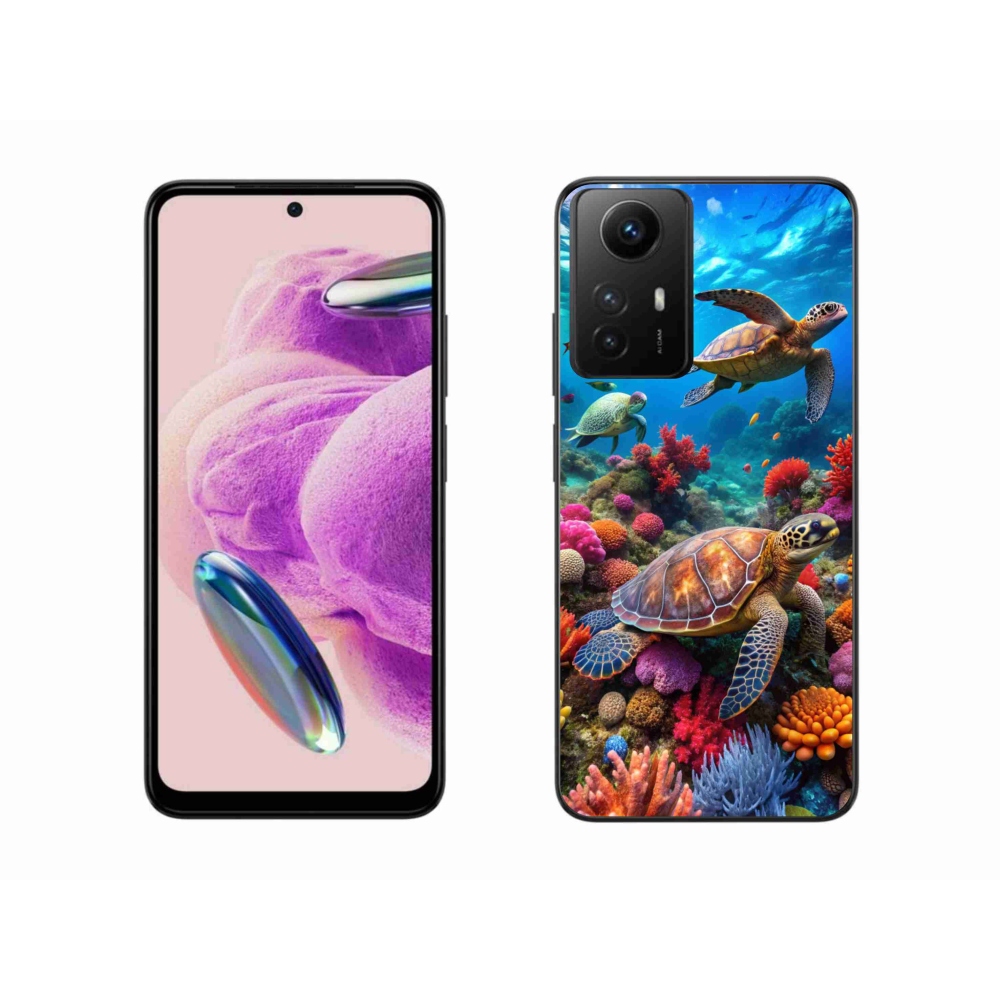 Gelový kryt mmCase na Xiaomi Redmi Note 12S - mořský svět 2