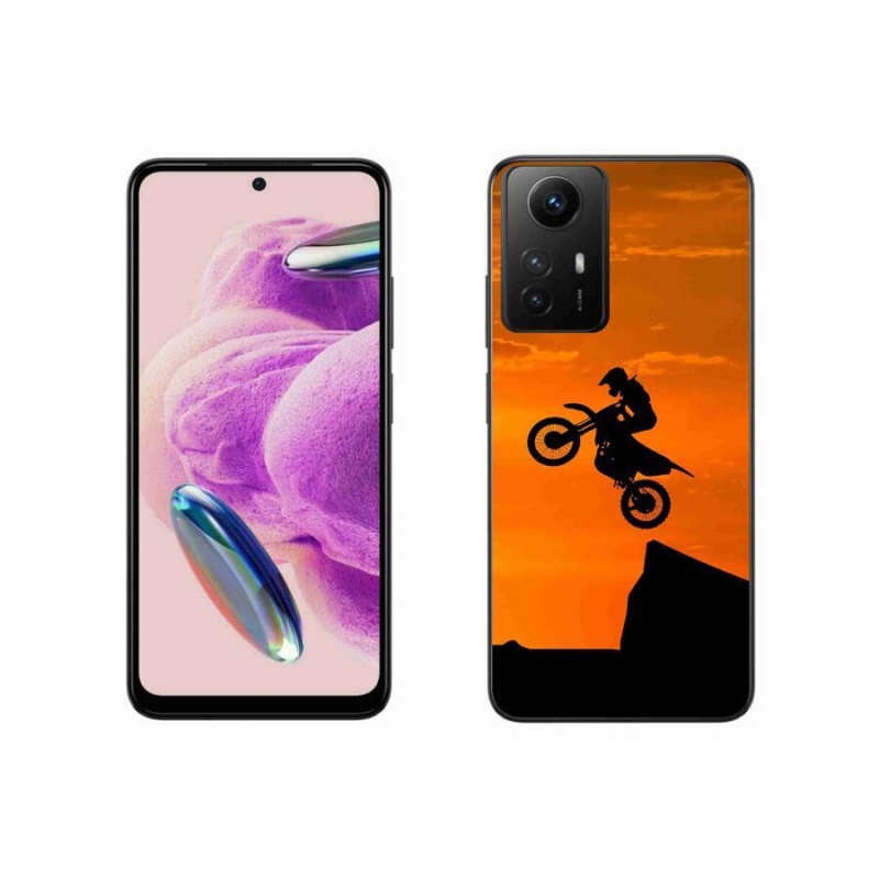 Gelový kryt mmCase na Xiaomi Redmi Note 12S - motocross
