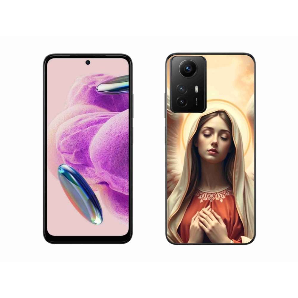 Gelový kryt mmCase na Xiaomi Redmi Note 12S - náboženský motiv