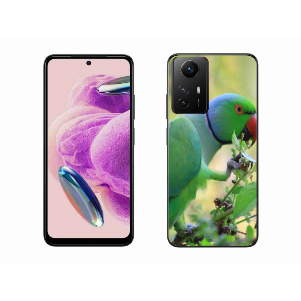 Gelový kryt mmCase na Xiaomi Redmi Note 12S - papoušek alexandr