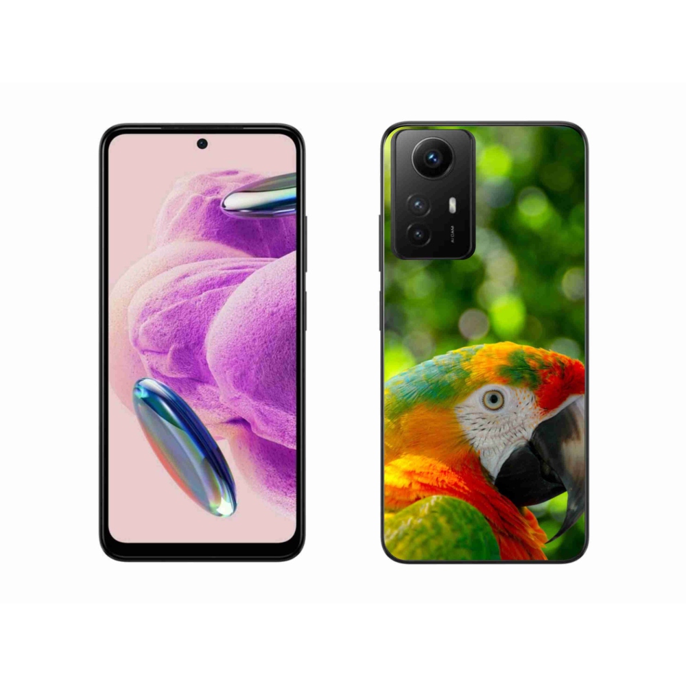 Gelový kryt mmCase na Xiaomi Redmi Note 12S - papoušek ara 3
