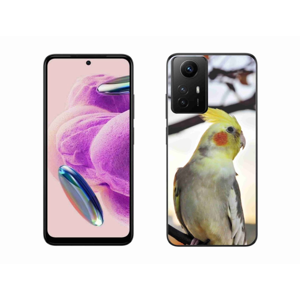Gelový kryt mmCase na Xiaomi Redmi Note 12S - papoušek korela
