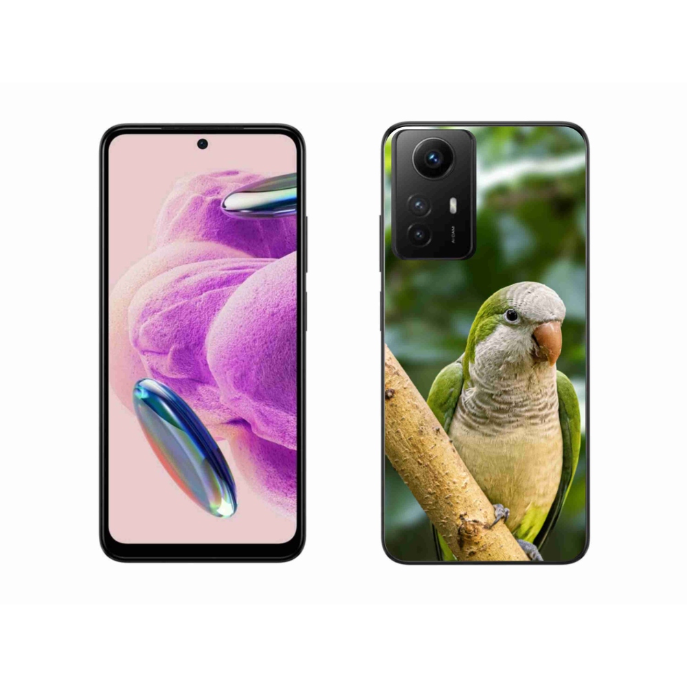 Gelový kryt mmCase na Xiaomi Redmi Note 12S - papoušek mníšek