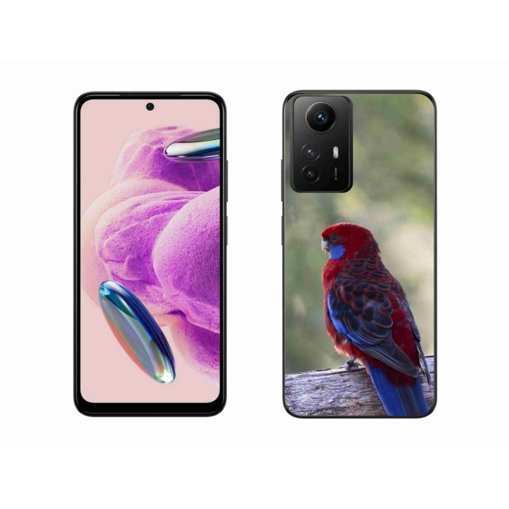 Gelový kryt mmCase na Xiaomi Redmi Note 12S - papoušek rosela