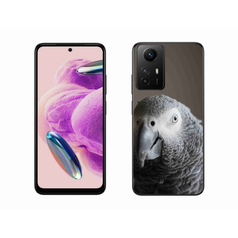Gelový kryt mmCase na Xiaomi Redmi Note 12S - papoušek žako 2