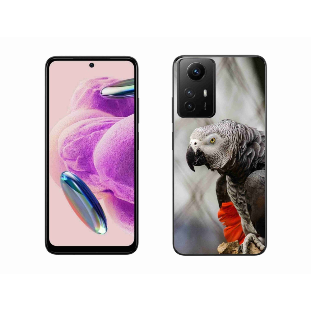 Gelový kryt mmCase na Xiaomi Redmi Note 12S - papoušek žako 3