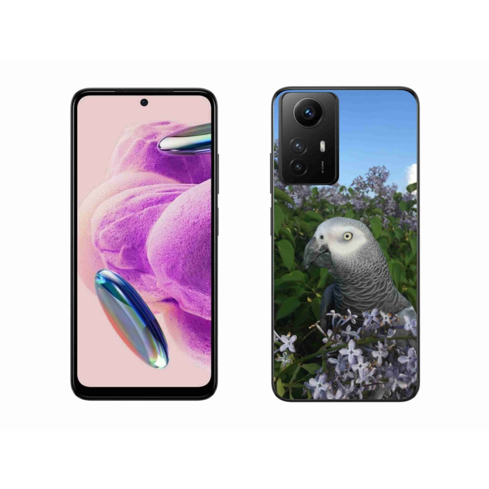 Gelový kryt mmCase na Xiaomi Redmi Note 12S - papoušek žako