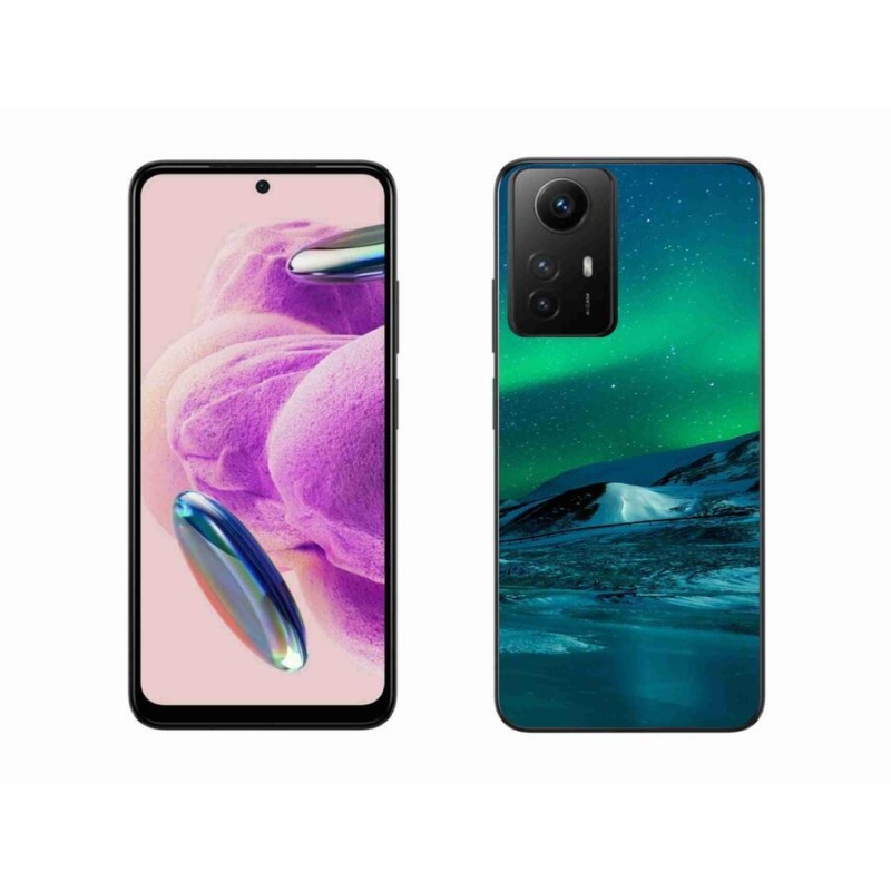 Gelový kryt mmCase na Xiaomi Redmi Note 12S - polární záře