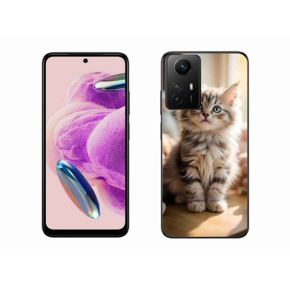 Gelový kryt mmCase na Xiaomi Redmi Note 12S - roztomilé kotě 10