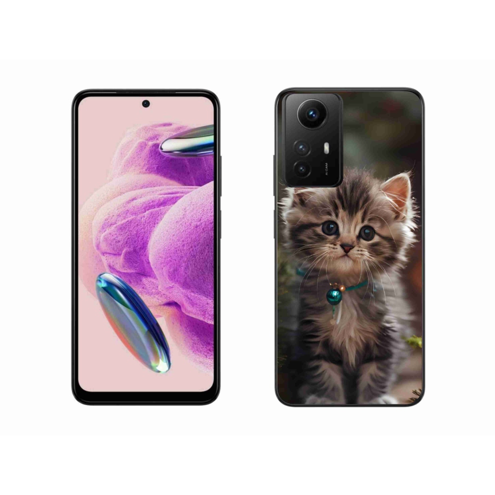 Gelový kryt mmCase na Xiaomi Redmi Note 12S - roztomilé kotě 11