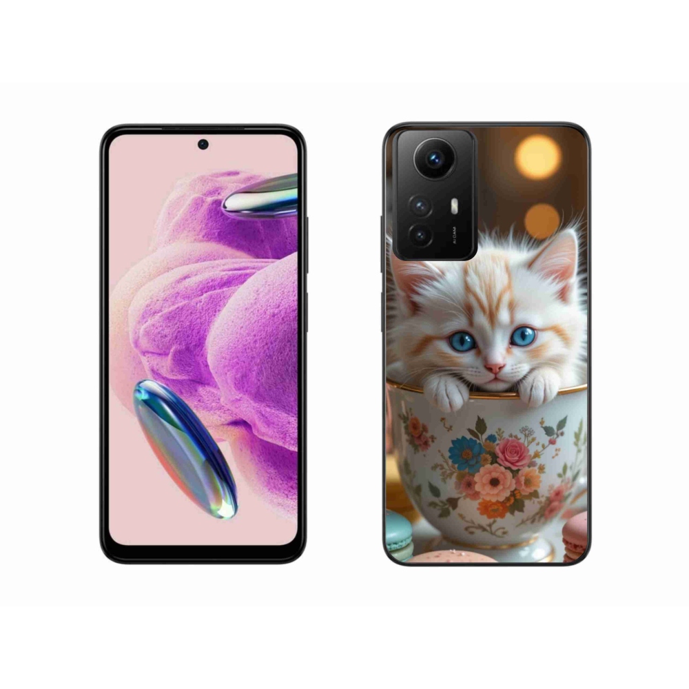 Gelový kryt mmCase na Xiaomi Redmi Note 12S - roztomilé kotě 6