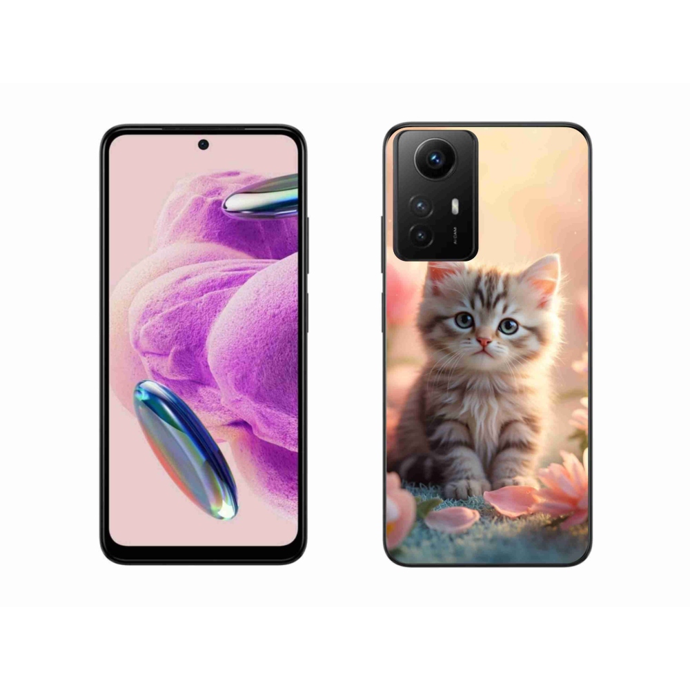 Gelový kryt mmCase na Xiaomi Redmi Note 12S - roztomilé kotě 8