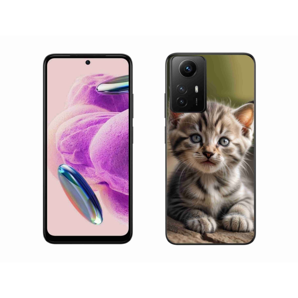 Gelový kryt mmCase na Xiaomi Redmi Note 12S - roztomilé kotě 9
