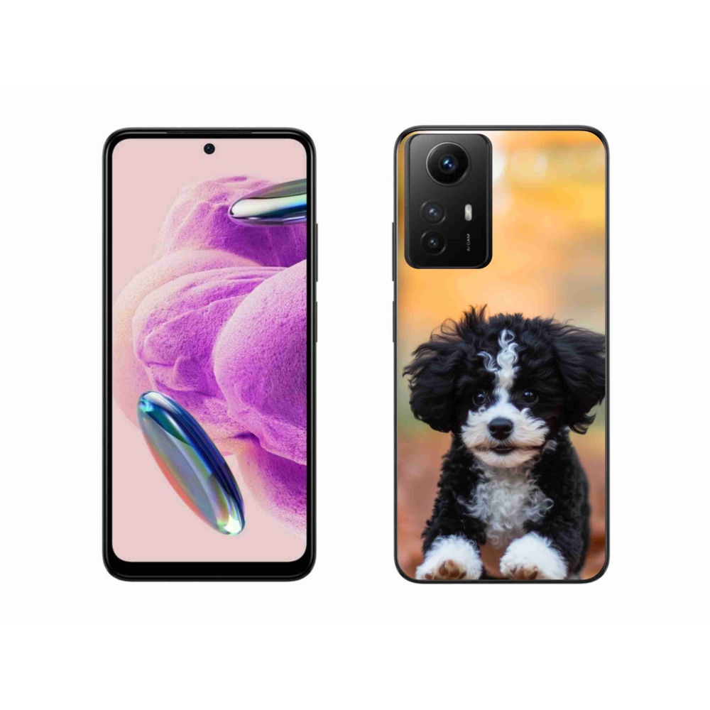 Gelový kryt mmCase na Xiaomi Redmi Note 12S - roztomilé štěně 2