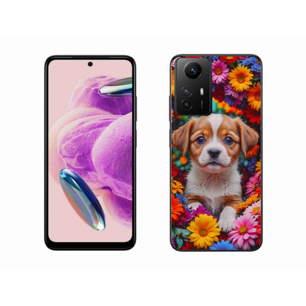 Gelový kryt mmCase na Xiaomi Redmi Note 12S - roztomilé štěně