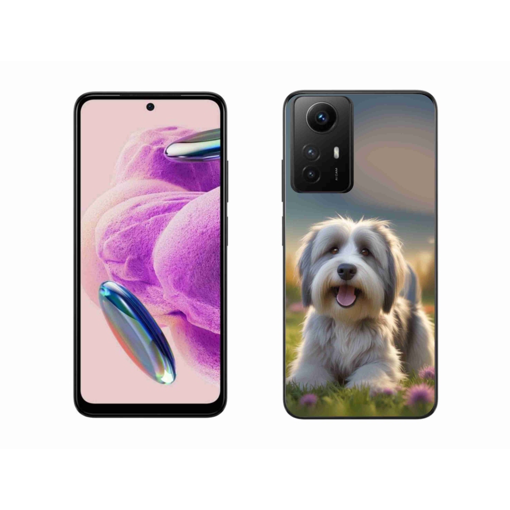 Gelový kryt mmCase na Xiaomi Redmi Note 12S - roztomilý havanský psík