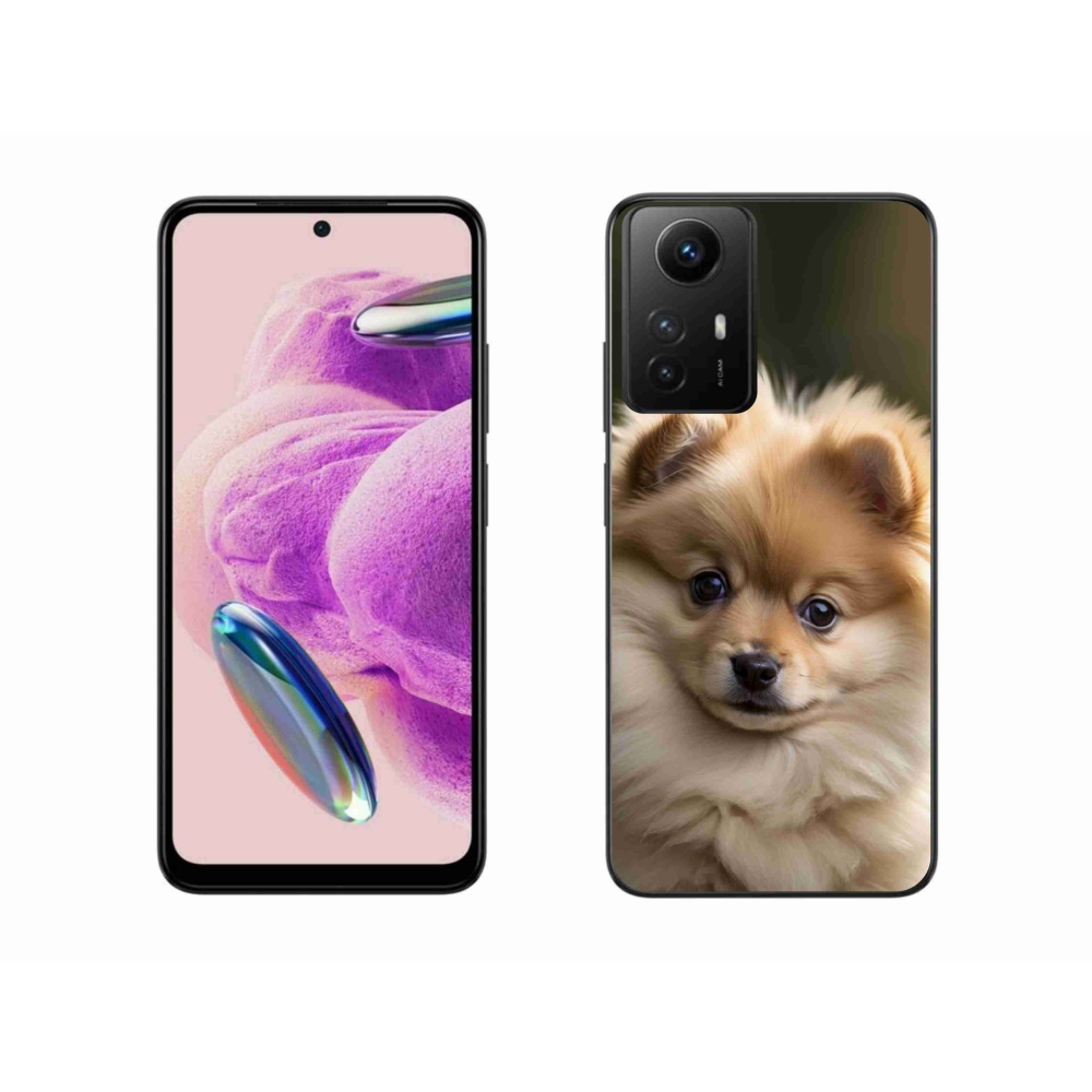 Gelový kryt mmCase na Xiaomi Redmi Note 12S - roztomilý pomeranian 2